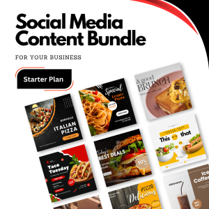 Social Media Content Bundle - Starter Plan