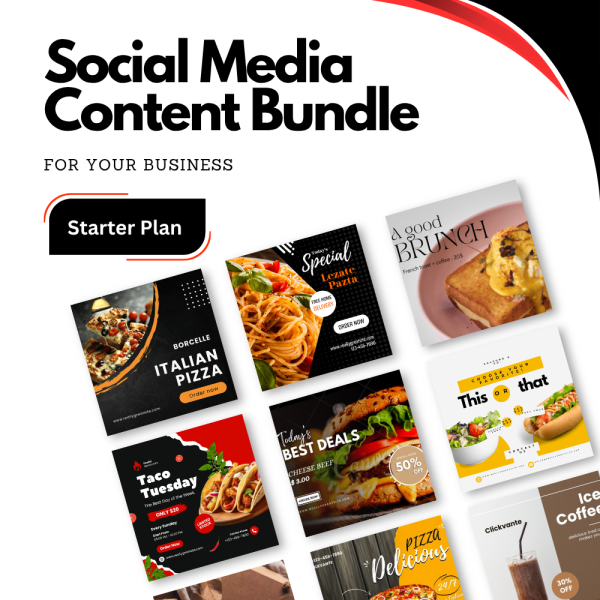 Social Media Content Bundle - Starter Plan