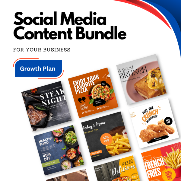 Social Media Content Bundle - Growth Plan
